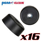 Sixteen Pack Penn Elcom F1686 Rubber Cabinet Foot 1.57"Dia x 0.61" H Heavy-duty
