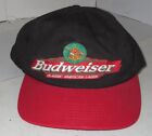Vintage Budweiser King of Beers Snapback Ball Hat Cap Made in the USA Used Rare