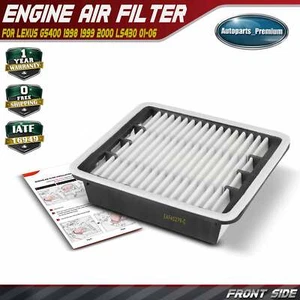 Front Engine Air Filter for Lexus GS400 1998 1999 2000 LS430 2001 2002 2003-2006 - Picture 1 of 10