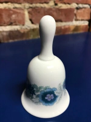 Wedgwood Bell Bone China CLEMENTINE  Blue Flowers Made in England  - Image 1 of 4