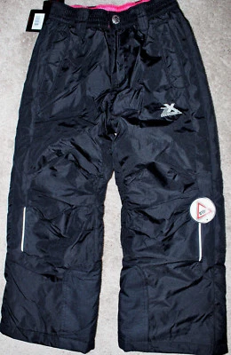 NUEVO CON ETIQUETAS, ZeroXposur, dos capas, repelente al agua y al viento, pantalones de esquí/nieve para niñas, precio de venta sugerido por el fabricante $60 Foto 1 de 4
