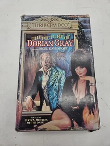 The Picture Of Dorian Gray VHS ONLY Big Box Thriller Video Rare Original - Picture 1 of 5