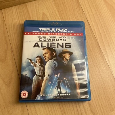 Cowboys And Aliens (BluRayDVD, 2011) - Image 1 of 2