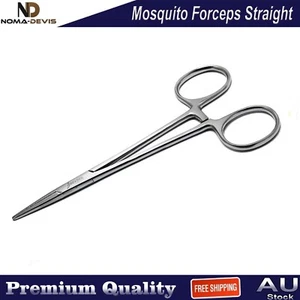 Surgical Artery Clamp Mosquito Hemostat Forceps Straight Tissue Dissection Tools - Bild 1 von 4