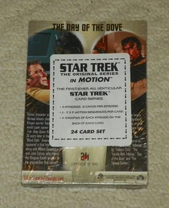 1999 Rittenhouse - STAR TREK IN MOTION - 5" X 7" - 24 Card Set - FACTORY SEALED - Picture 1 of 2