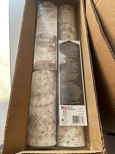 2 RoomMates RMK9122WP Tan Gray Boho Medallion Peel &Stick Wallpaper 16.5' x20.5" - Picture 1 of 10