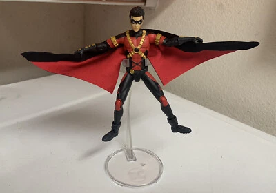Personalizado Batman Robin Vermelho Com Fio SOMENTE CAPA 1:12 DC Multiverso mcfarlane NÃO FIGURA - Imagem 1 de 4