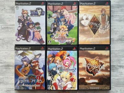 SONY PS2 Eternal Mana 1 2 & Mana Khemia 1 2 & Evergrace 1 2 set from Japan - Image 1 of 4
