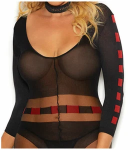 Lencería Talla Grande Ropa Sexy Lenceria Medias Cuerpo Lingere 1X 2X 3X - Imagen 1 de 2