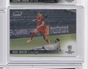 NOAH OKAFOR '21 STADIUM CLUB CHROME UEFA CHAMPIONS LEAGUE ROOKIE CARD - Picture 1 of 23