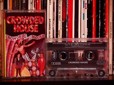 ♫ Crowded House Debut ♫ 1986 Dolby HX Pro XDR Expanded Dynamic Range Cassette - Image 1 of 2