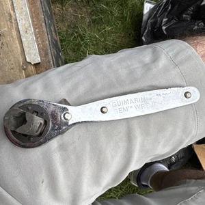 Vintage Guimarin Gem Ratchet Wrench Adjustable Mechanic Tool RARE Patented - Picture 1 of 5