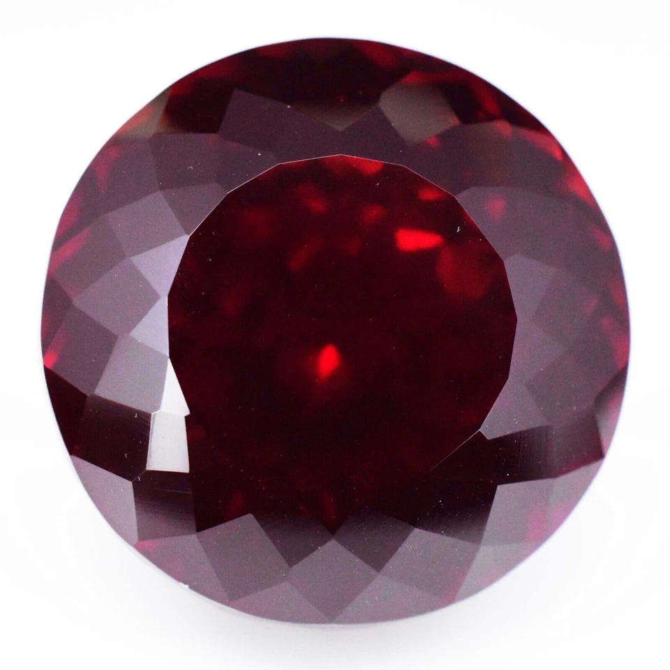 195.90 Carat Natural Certified Red Pyrope Garnet Museum-Size Gemstone Africa - Image 1 of 4