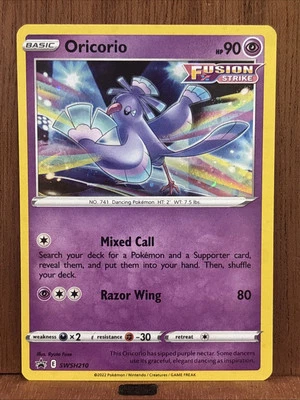 Oricorio SWSH210 SWSH: Sword & Shield Promo Cards Holo - Image 1 of 3