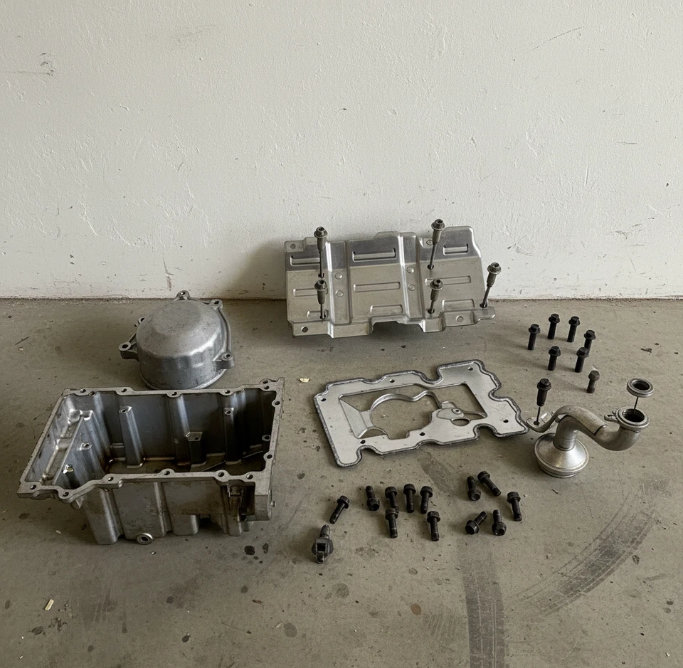 2009 Chevrolet Lumina S Engine Oil Pan Assembly Used OEM 92256316 - Image 1 of 4