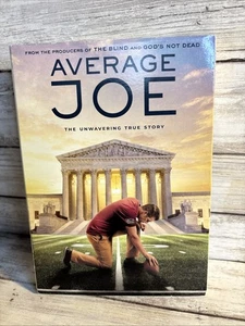 New! Average Joe (DVD 2024) Sealed Unwavering True Story Taking A Knee In Prayer - Picture 1 of 8