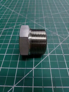 5406-20-06-SS Stainless Steel Pipe Reducer Male 1-1/4" NPT to Female 3/8" NPT - Picture 1 of 3