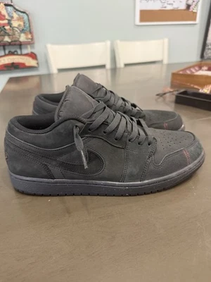 Zapatillas deportivas Air Jordan 1 Low SE Craft para hombre talla 11,5 DK gris humo/negro FD8635 Foto 1 de 4