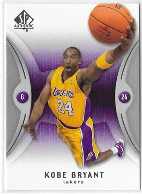 2006-07 SP Authentic Kobe Bryant #37 HOF - Image 1 of 2
