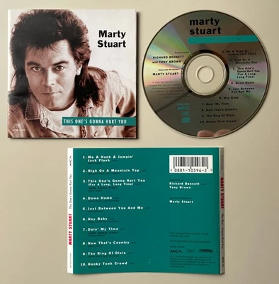 Marty Stuart: "This One's Gonna Hurt You" CD (N0 JEWEL CASE—NO USPS TRACKING) - Image 1 of 4