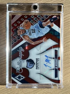 2023-24 Panini Phoenix Ja Morant Red Pandora FOTL Calligraphy Auto 10/11 SSP - Picture 1 of 2