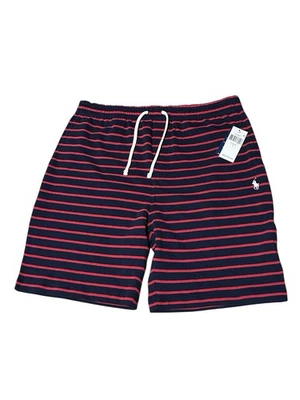 Polo Ralph Lauren Red/Navy Blue Shorts Heavy Cotton Linen Men’s Size Large NWT - Image 1 of 4