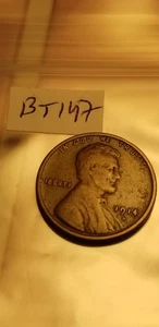1914 D USA Wheat Lincoln Small Cent Penny Bt1. - Picture 1 of 2