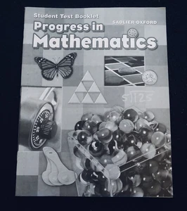 PROGRESS IN MATHEMATICS - Student Test Booklet - Grade 4 - Homeschool - Picture 1 of 4
