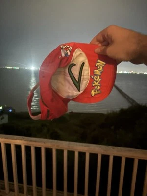 Pokemon Vintage Niños Sombrero Bordado Ceniza, El Maestro Más Grande del Mundo CON ETIQUETAS Foto 1 de 4