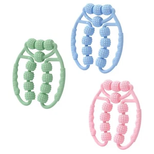 Leg Massager Roller 12 Wheels Equipment for Gym Sports Thigh Calf Legs Arm - Picture 1 of 18