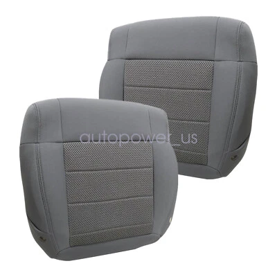 For 2008-2010 Jeep Wrangler Sahara Driver / Passenger Bottom Cloth Seat Cover Foto 1 de 4
