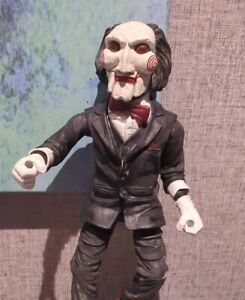NECA 2007 12"  THE SAW BILLY THE PUPPET FIGURE WITH WORKING SOUND EFFECTS Rare