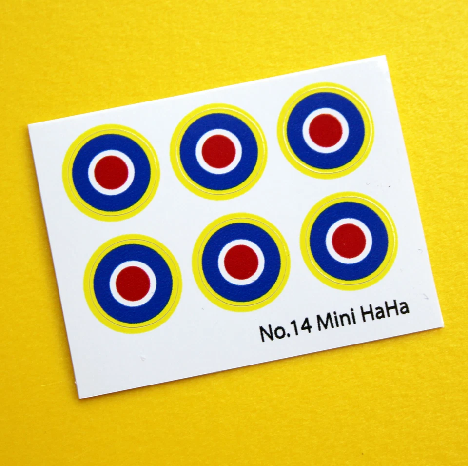 MATCHBOX SUPERFAST No.14 Mini Ha sticker decal reproductions - Image 1 of 1