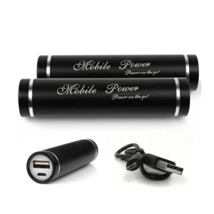 2X 2600MAH PRZENOŚNA ŁADOWARKA POWER BANK MICRO USB CZARNA NEXUS 4 OPTIMUS G - Zdjęcie 1 z 1