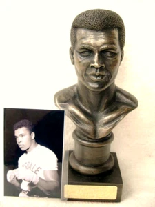 Figura Muhammad Ali Boxeo Modelo Busto Con Tarjeta de Coleccionista Por Legends Forever - Imagen 1 de 7