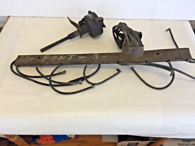 1933 PONTIAC 8 CHICOTE DE FIOS E DISTRIBUIDOR ORIGINAL, FABRICANTE DE EQUIPAMENTO ORIGINAL GM 1932 1934 1935 - Imagem 1 de 4