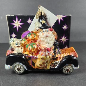 2001 Christopher Radko Scream Team 5" Halloween Ornament 01-1083-0 Santa Ghost - Picture 1 of 14