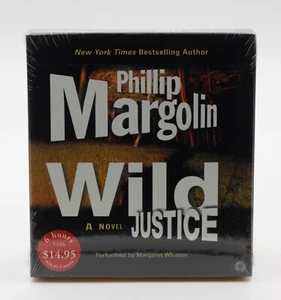 Wild Justice CD Audio by Phillip Margolin Abridged Audiobook New in Package - Imagen 1 de 4