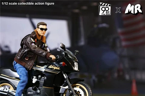 MR.FIGURE 1/12 Top Gun Air Force Major Tom Cruise 6" Male Action Figure Model Cover