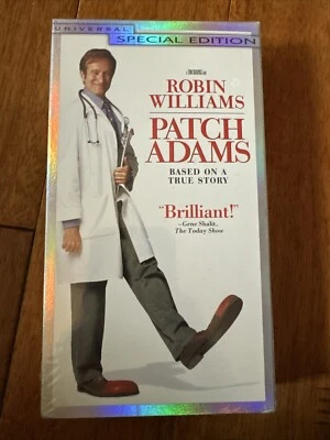 Patch Adams (VHS , 1999) Robin Williams, Brand New Factory Sealed - Image 1 of 4