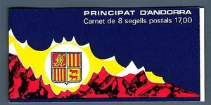 FRENCH ANDORRA - ANDORRA FRANCESE - Libretto - 1987 - Primo stemma d'Andorra - Picture 1 of 1