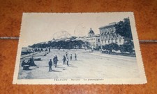 CARTOLINA GIANQUINTO TRAPANI MARINA LA PASSEGGIATA FP VG NEL 1917 ANIMATA