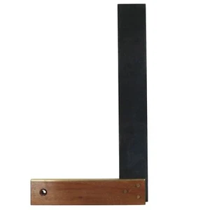 Juego de tres cuadrados de precisión de ingeniero de prueba de madera dura de 12" (300 mm) ángulo recto cuadrado - Imagen 1 de 1