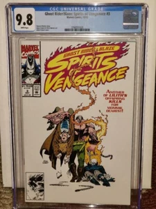 Marvel Ghost Rider & Blaze Spirits of Vengeance (1992) # 3 CGC 9.8 - Foto 1 di 1