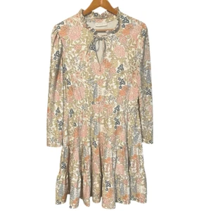 Smith and Quinn The Rosemary Dress Budapest Bloom Pastel Floral Tunic Open Tiere - Picture 1 of 5