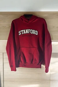Vintage Champion Stanford University Hoodie Sweatshirt Youth XL (14-16) Red - Picture 1 of 17