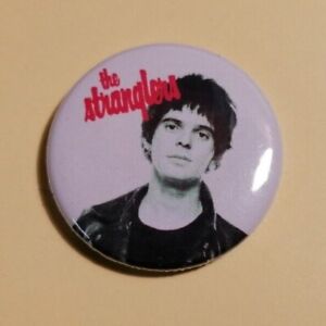 the stranglers classic JJ Burnel BUTTON Badge Punk Rock 25MM no more heroes 