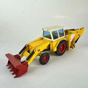 Vintage NZG Modelle 3C Excavator Backhoe Loader Toy Die-Cast Model - Imagen 1 de 7