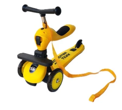 Scooter infantil 2 en 1 Scooter ABCTKWW Amarillo Foto 1 de 4