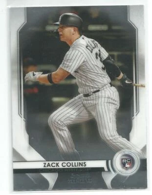 Zack Collins Chicago White Sox 2020 Bowman Sterling Rookie Card - Image 1 of 2
